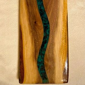 Walnut decorative tray